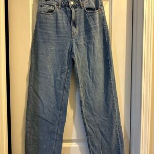 H&M Light Blue Straight Leg Women's Jeans